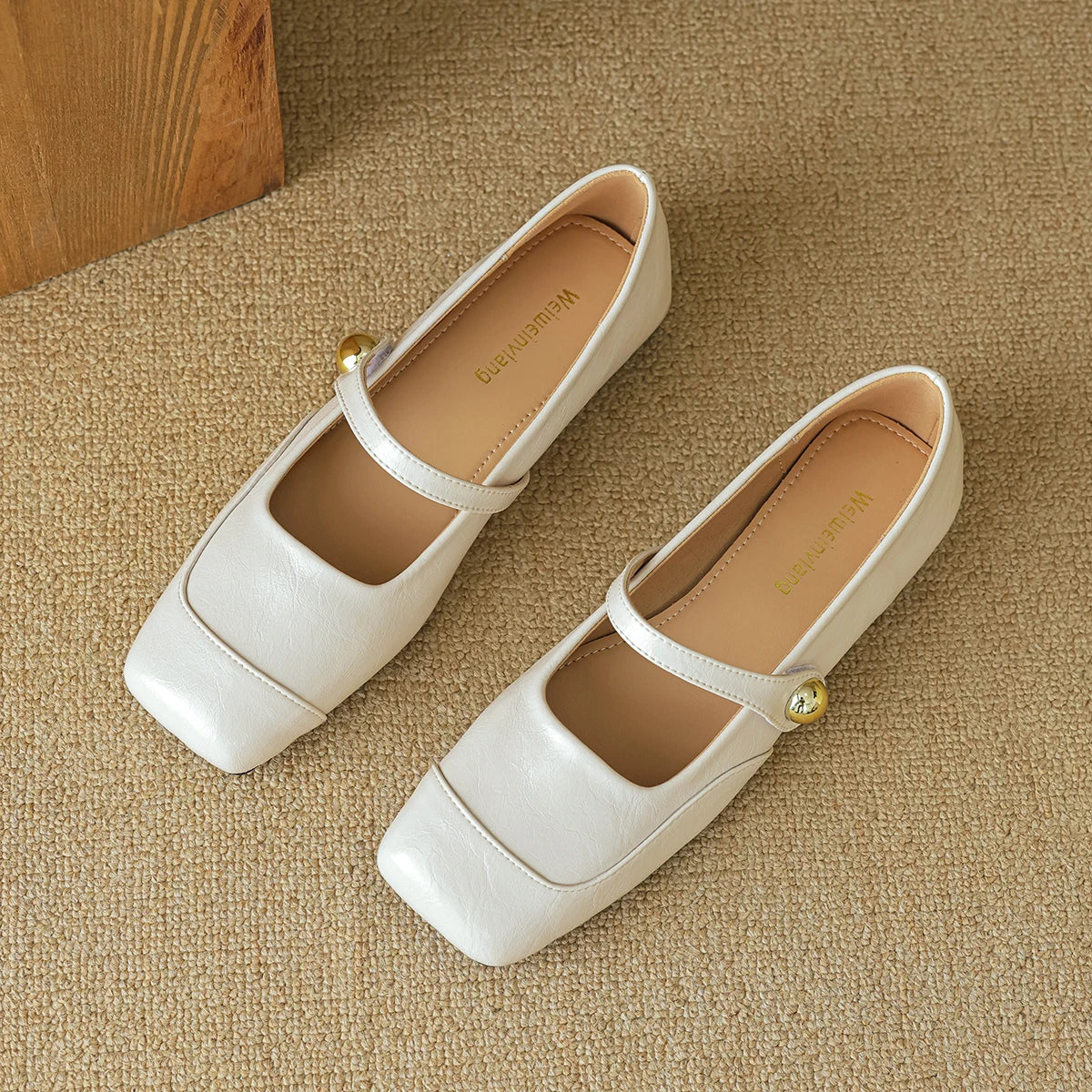 LBSFY  -  2024 Spring New Women Shoes Fashion Concise Casual Shoes British Style Classic Mary Jane Shoe Shallow Comfortable Flats Shoes