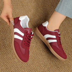 LBSFY -New Women's Casual Shoe Lace Sobriety New Fashion Lightweight Casual Outdoor Walking Shoes Sneakers Anti-slip Flat Women's Shoes