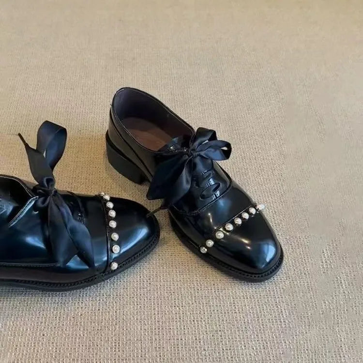 LBSFY  -  Women tassel oxford Spring shoes leather loafers for woman sneakers female oxfords ladies single shoes 2025 summer shoes