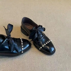LBSFY  -  Women tassel oxford Spring shoes leather loafers for woman sneakers female oxfords ladies single shoes 2025 summer shoes