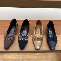 LBSFY  -  Women Brand Flats Fashion Ballet Shoes Bow Pregnant Women's Soft Flats Casual Loafers Women's Dress Shoes
