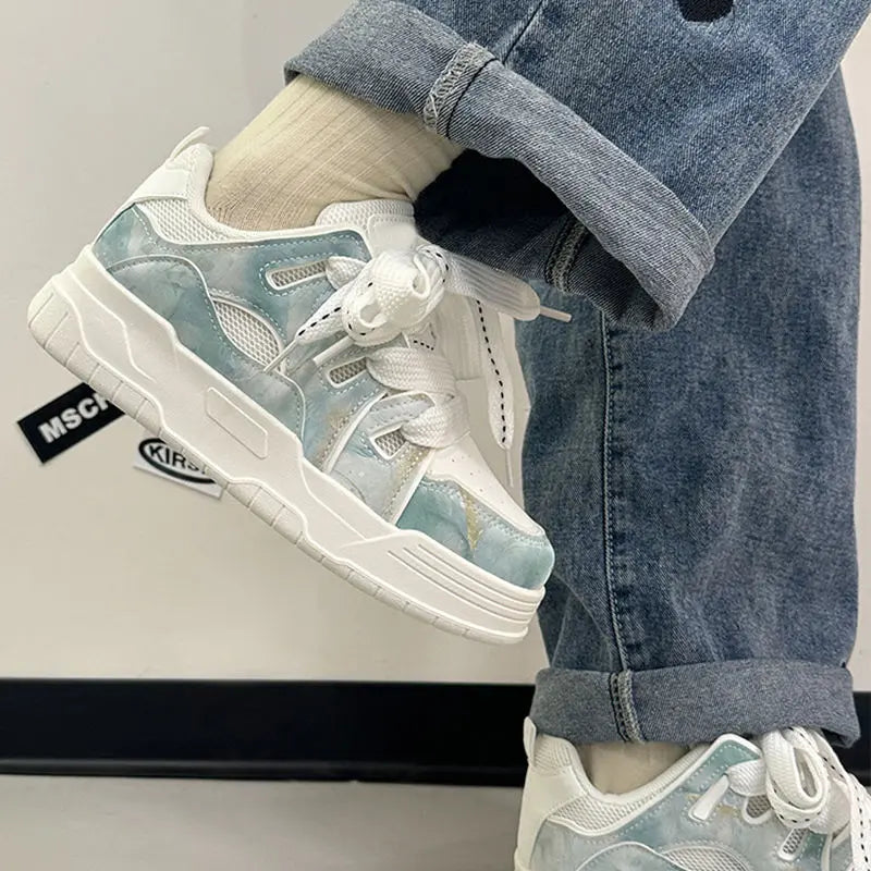 LBSFY  -  Design Shoes for Women Fashion Korean Style Lightweight Women Sneakers Casual Versatile Solid Colour Female Platform Shoes