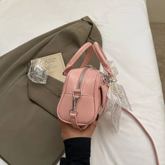 LBSFY -Ladies Crossbody Bag Fashion Everything Popular Casual Sweet Lace Ballet Style Design Sense of Spring and Summer New Shoulder Ba