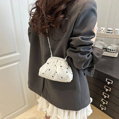 LBSFY -Ladies' Crossbody Bag, Fashionable and Versatile, with Floral Patterns, Exquisite and Niche Design, Single Shoulder Bag