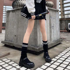 Lbsfy Lolita Long Socks Stockings Women JK Sweet Girls Kawaii Knee High Socks Bandage  Thigh High Socks Stockings Leg Warm Socks