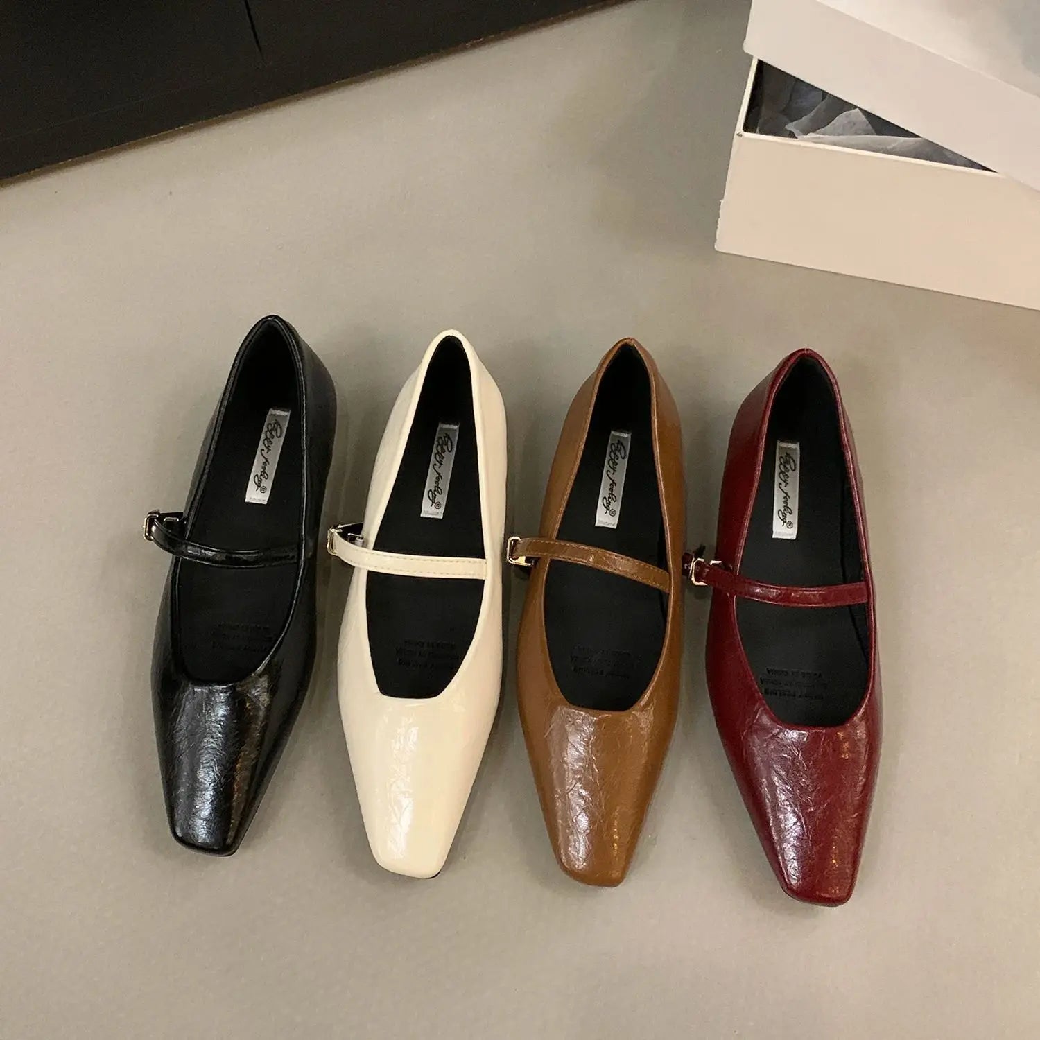 LBSFY  - Spring Fashion Women Flats Women Slides Casual Soft Dress Shoes Female Slip On Flats Ladies Shallow Ballet Shoes M