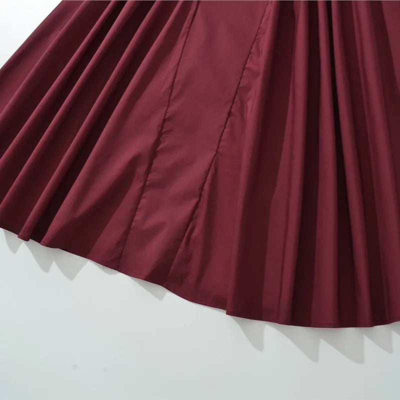 LBSFY -French Retro Style A-line Backless Strap Dress Solid Color Eleagant Chic Square Collar Party Dress New Female Vestidos