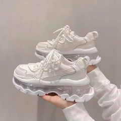 LBSFY  -  Platform Sneakers Women  Breathable Beige Ladies Sports Running Shoes Tennis Female Vulcanized Shoes Sneakers Woman Spring