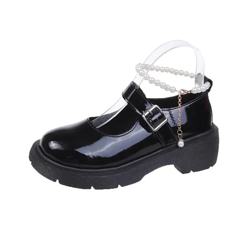 LBSFY  -  New Lolita Shoes Japanese Mary Jane Shoes Women Vintage Girls Students JK Uniform Platform Shoes Cosplay High Heels Plus Size 42