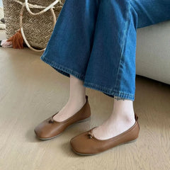 LBSFY  -  Flats Shoes Women Loafers for Female Ballerinas Mary Janes Ladies on Sales with Free Shipping Mules Sandals Slingback Moccasins