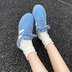 LBSFY -New Women's Casual Shoe Lace Sobriety New Fashion Lightweight Casual Outdoor Walking Shoes Sneakers Anti-slip Flat Women's Shoes