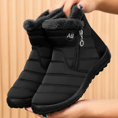 LBSFY -Winter Women Waterproof Snow Boots For Winter Shoes Women Casual Lightweight Ankle Boot Warm Fur Winter Boots Botas Mujer
