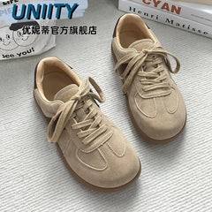 LBSFY  -  Women Sports Shoes Spring Summer 2025 Flats Casual Sneakers Femme Vintage Harajuku Footwear Korean Fashion Vulcanize