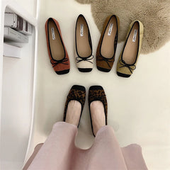 LBSFY -New Women Flat Shoes Fashion Round Toe Ladies Elegant Ballerinas Shoes Casual Slip On Mary Jane Shoes Mujer