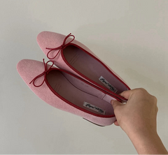 LBSFY  -  Spring New Brand Women Flat Shoes Fashion Round Toe Shallow Slip On  Ballerinas Shoes Soft Flat Heel Dress Ballet Shoe