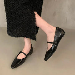 LBSFY  - Spring Fashion Women Flats Women Slides Casual Soft Dress Shoes Female Slip On Flats Ladies Shallow Ballet Shoes M