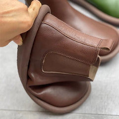 LBSFY  -  2024 flat bottom women's chelsea boots anti-slip snow boots women winter warm shoes female boots large size