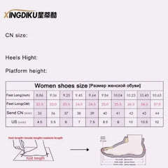 LBSFY -Mary Jane Shoes Women's Spring New Ultra-high Heel Pearl Chain with Platform Block Heel Wedding Shoes Lolita Shoes