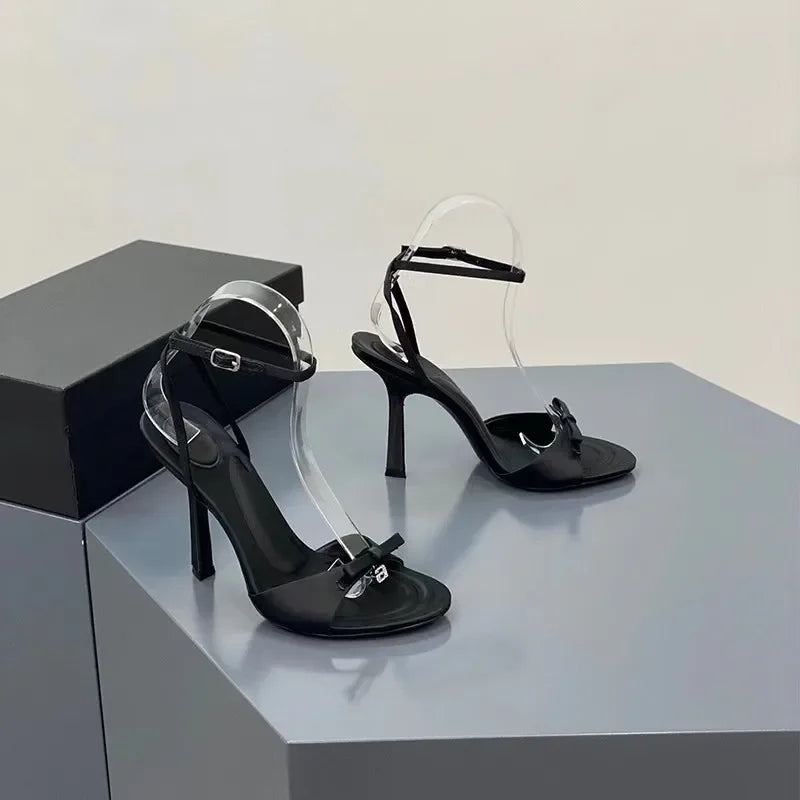 LBSFY  -Sexy Women Sandals Fashion Thin High Heels Open Toe Zipper Dancing Shoes Summer Ballroom Dance Shoes Women