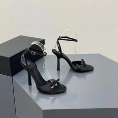 LBSFY  -Sexy Women Sandals Fashion Thin High Heels Open Toe Zipper Dancing Shoes Summer Ballroom Dance Shoes Women