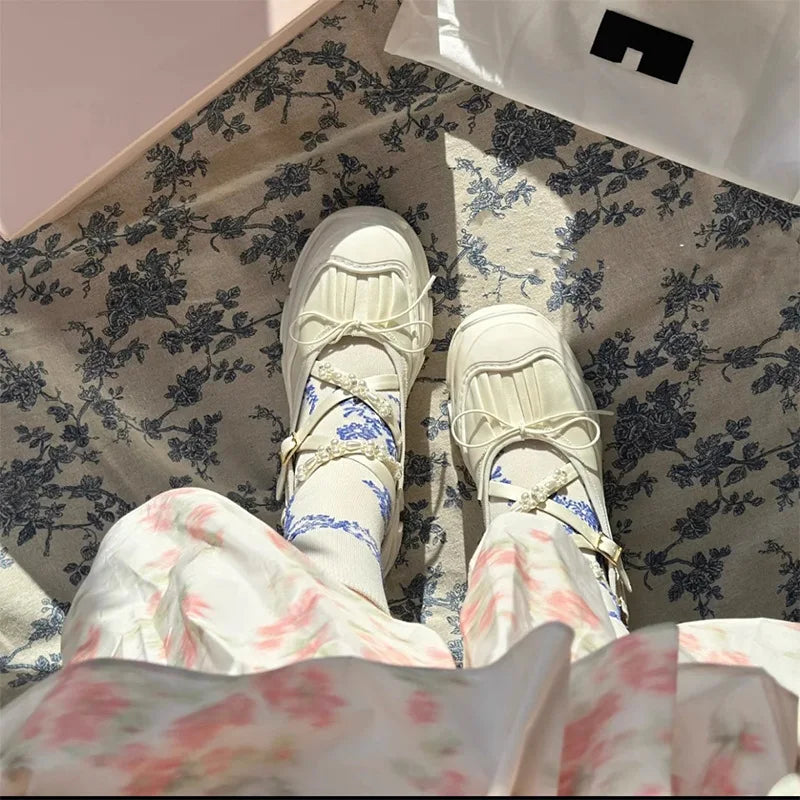 LBSFY -Design Summer New Round Toe Women Flats Fashion Loafers Shallow Mary Jane Shoes Soft Casual Ballet Shoes Slingback Shoes
