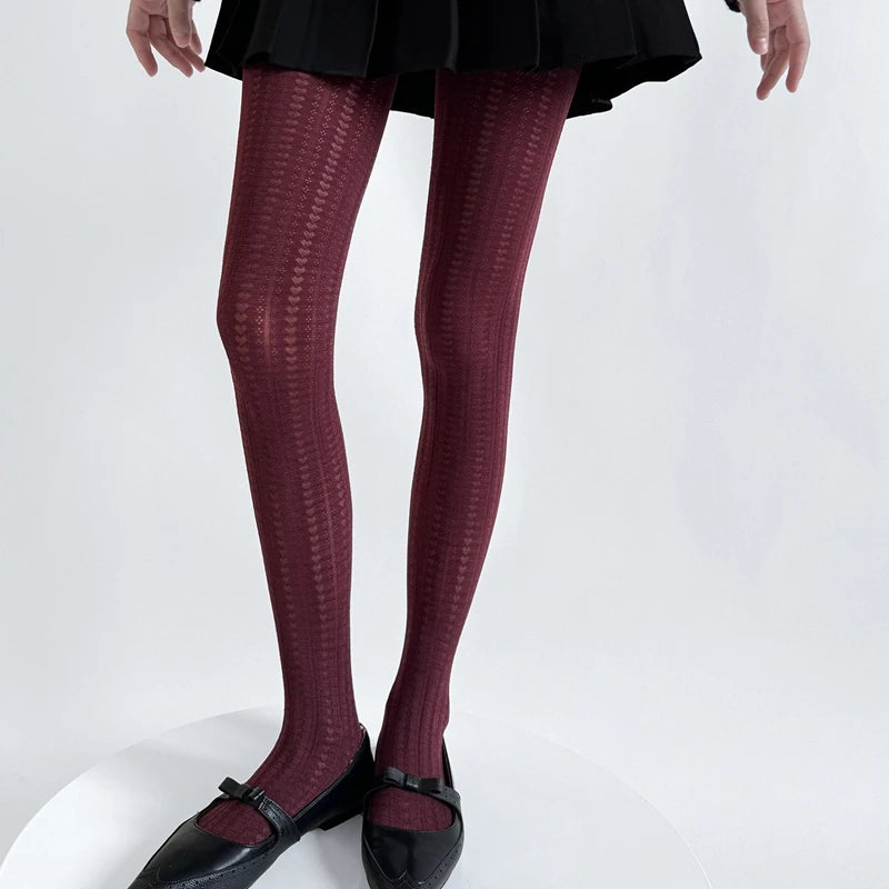 Lbsfy Solid Pantyhose Woman Winter Autumn Fashion Sexy Stockings Breathable Comfortable Leggings Elegant Purple Brown White Black Red