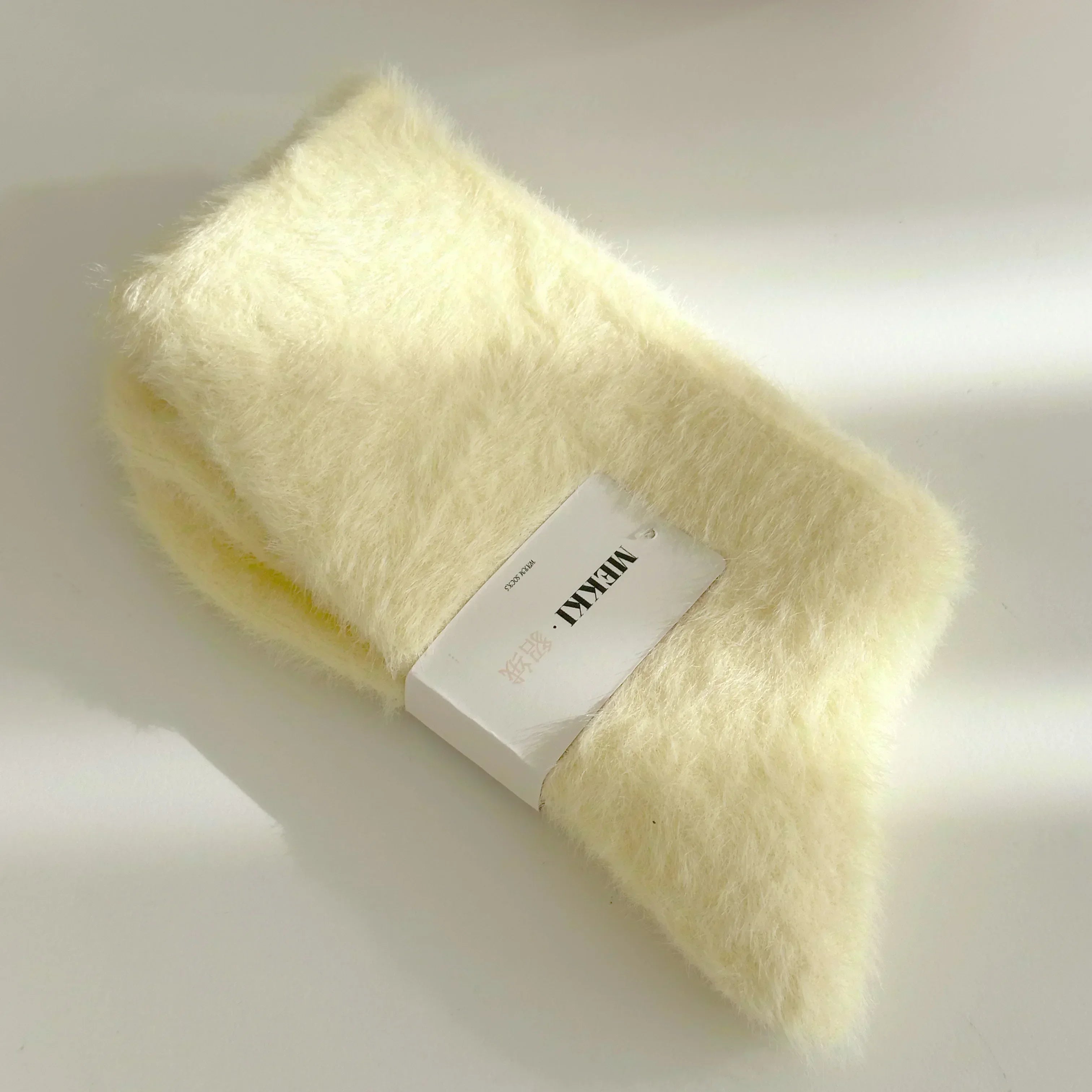 Lbsfy 1/3Pairs Solid Cozy Hairy Mink Velvet Socks Women Autumn Winter Hosiery Thicken Warm Sleep Bed Floor Home Fluffy Kawaii Sock