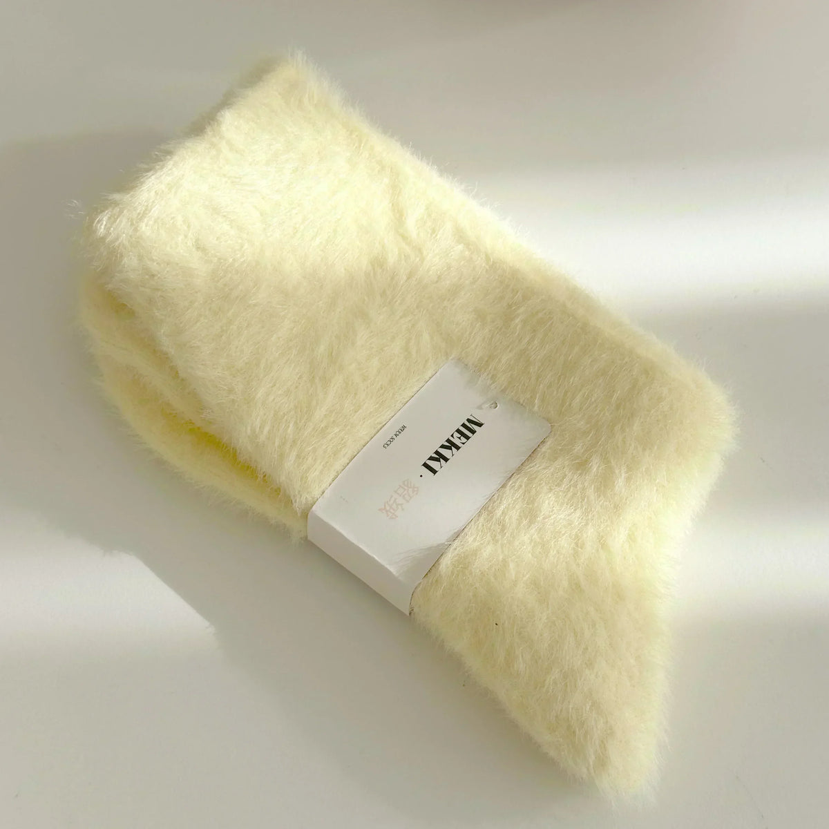 Lbsfy 1/3Pairs Solid Cozy Hairy Mink Velvet Socks Women Autumn Winter Hosiery Thicken Warm Sleep Bed Floor Home Fluffy Kawaii Sock