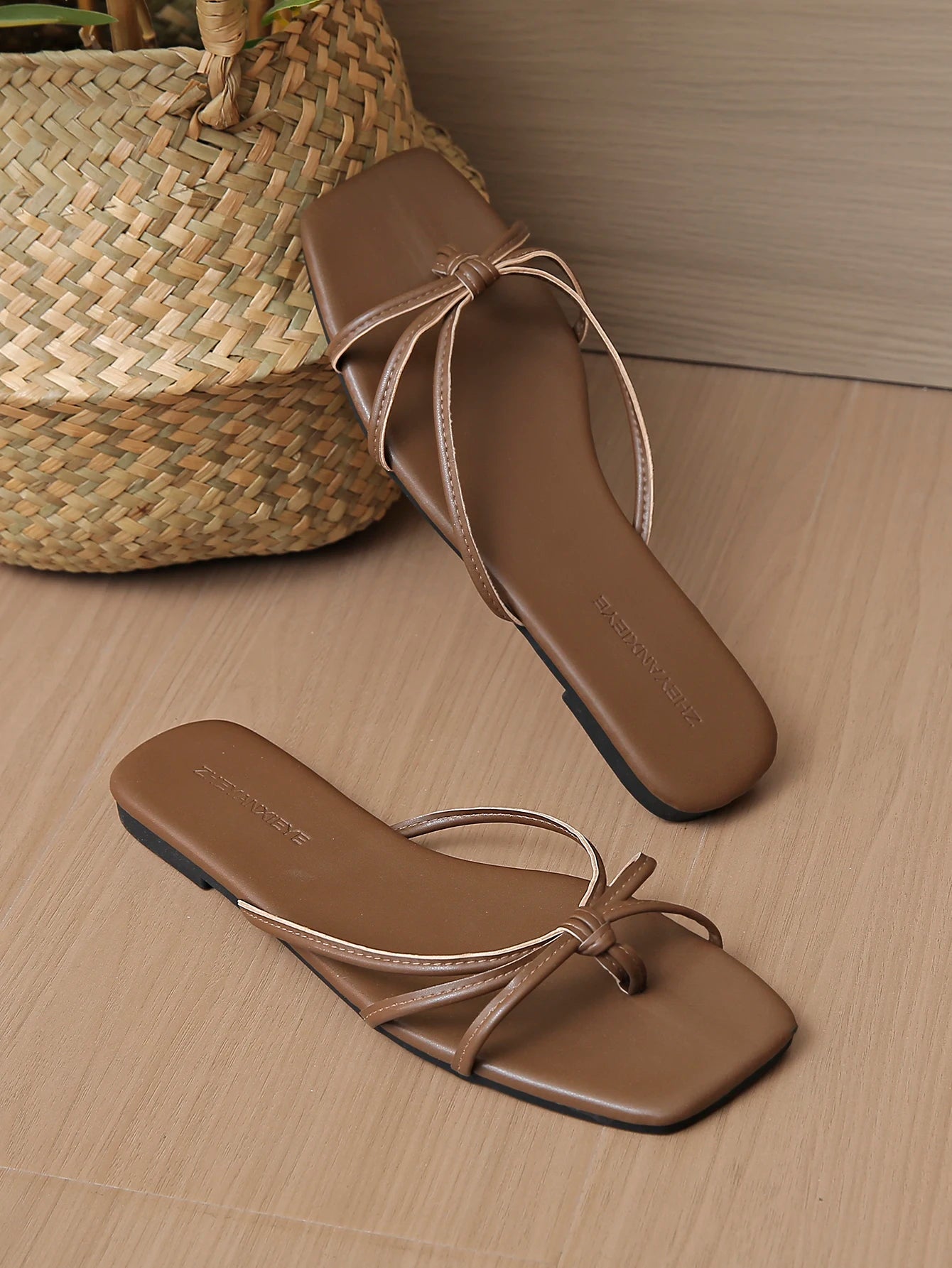 LBSFY -Women'S Fashion Slipper Casual Solid Crystal Roman Flat Slippers Sandals Shoes Women'S Outdoor Beach Sandals