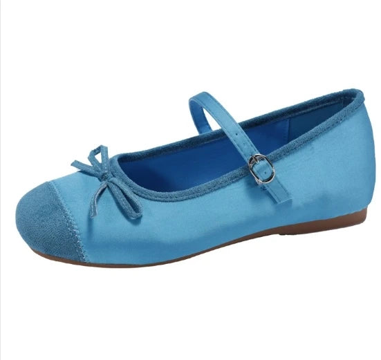 LBSFY -New Spring Butterfly-knot Women Ballet Shoes Fashion Outdoor Dress Shoes Female Street Style Soft Sole Flats Shoes