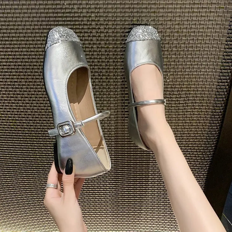 LBSFY -Women's Loafers 2025 Spring British Style Slip on Women Mary Jane Shoes Japanese Uniform Lolita Single Shoes Women Ballet Flats