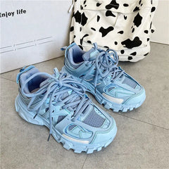 LBSFY  -  New Women Sneakers Fashion Autumn Women Casual Shoes Breathable Women Platform Dad Shoes Sneakers Zapatillas Mujer