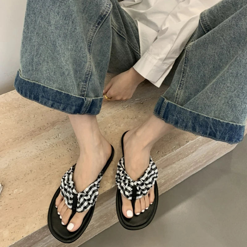 LBSFY  -  2024 Summer Flip Flop Women Slippers Fashion Casaul Clip Toe Sandals Ladies Casual Beach Vacation Slides Shoes