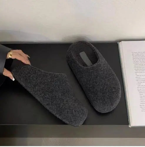 LBSFY -Fashion Flat Slippers for Women 2026 New Outdoor Cozy Soft Flat Mules Lady Retro Spring House Slides Antiskid Beach Shoe