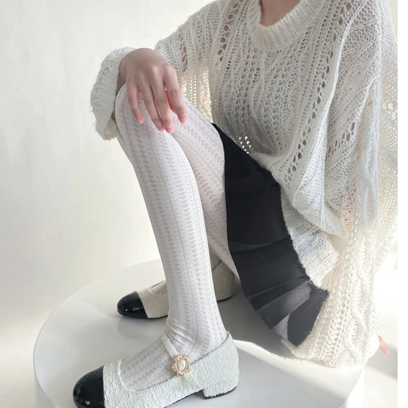 Lbsfy Solid Pantyhose Woman Winter Autumn Fashion Sexy Stockings Breathable Comfortable Leggings Elegant Purple Brown White Black Red