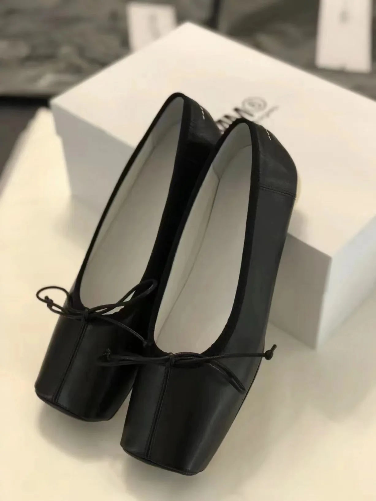 LBSFY  -  2024 Desinger square toe flat shoes