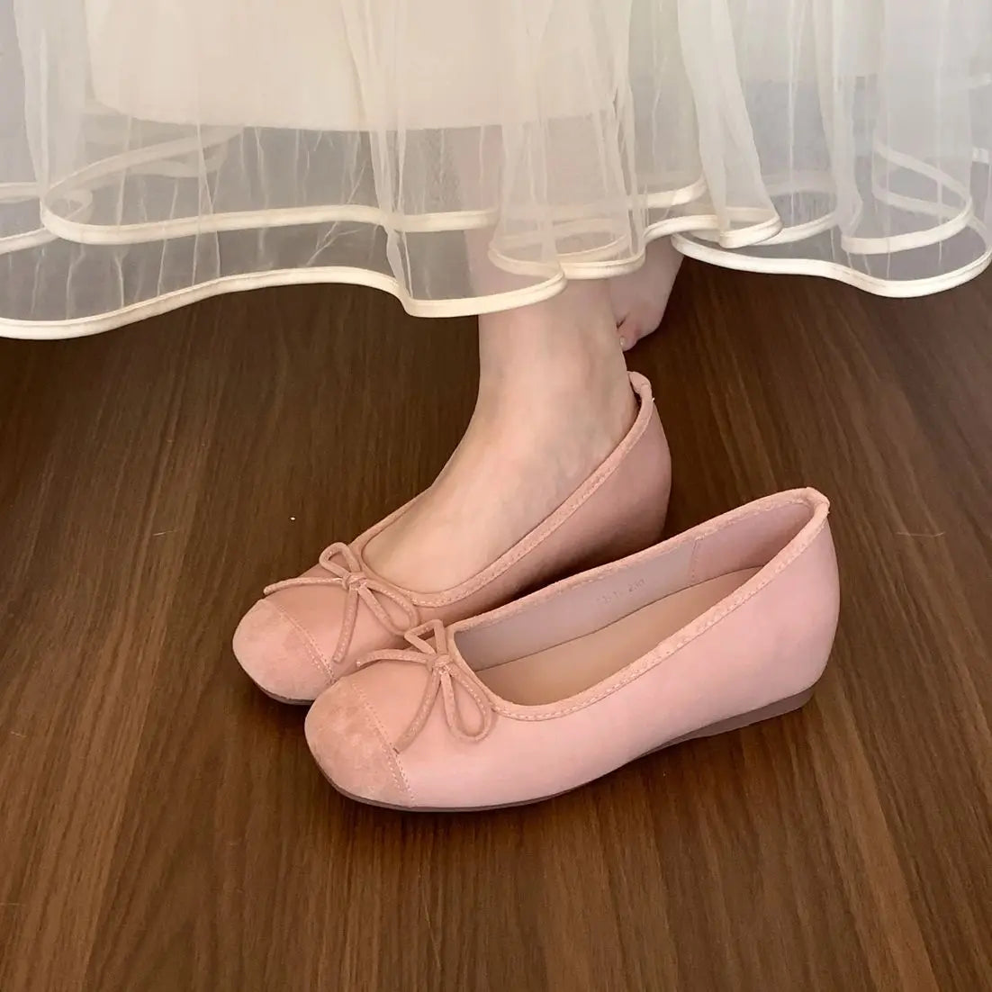 LBSFY -Brand New Women Flats Casual Shoes Fashion Shallow Slip On Ballet Shoes Soft Ladies Dress Ballerina Shoes Laofers