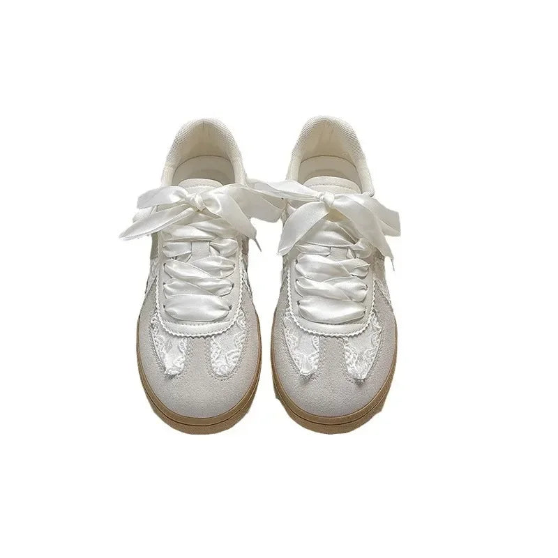 LBSFY -Retro Versatile Women Shoe Fashion Temperament Womens Casual Shoes Comfort Light Womens Flat Shoes Anti Slip Simple Single Shoes
