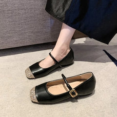 LBSFY -Women's Loafers 2025 Spring British Style Slip on Women Mary Jane Shoes Japanese Uniform Lolita Single Shoes Women Ballet Flats