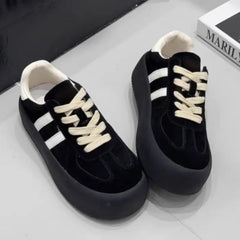 LBSFY -New Design Fashion Casual Shoes Outdoor Lace Up Sneakers for Women Female Comfortable Versatile Sport Shoes Vulcanize Shoes