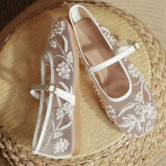 LBSFY -Spring Autumn Round Toe Flat Heels Women Fashion Concise Casual Party Dress Shoes Zapatos De Mujer