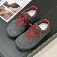 LBSFY -New Design Fashion Casual Shoes Outdoor Lace Up Sneakers for Women Female Comfortable Versatile Sport Shoes Vulcanize Shoes