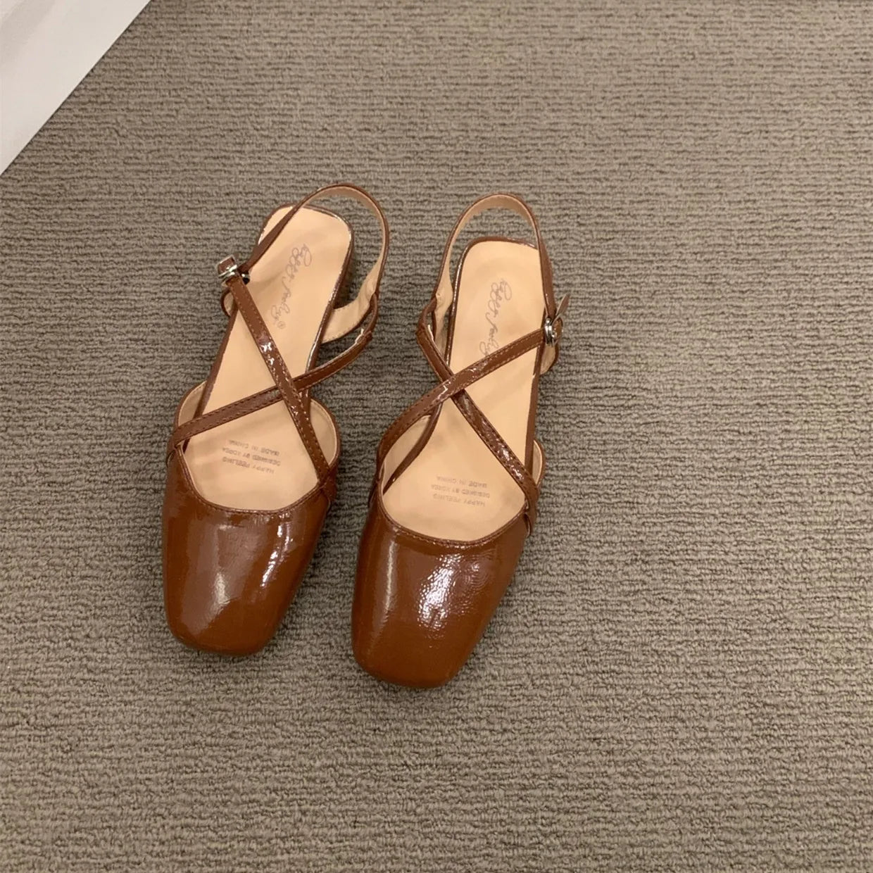 LBSFY -Women Casual Flats Comfortable Soft Boat Shoes Loafers Ballerina Shallow Round Toe Ballet Flat Shoes Women Slip On Side