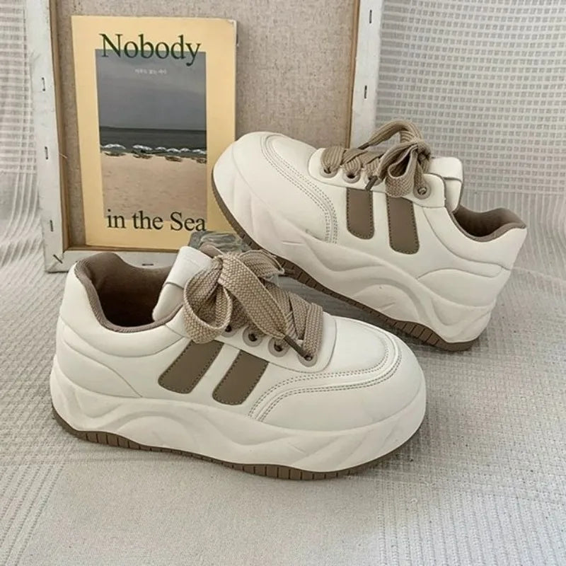 LBSFY  -  Spring Summer 2025 Platform Sports Shoes Women Tennis Female Sneakers Casual Korean Fashion Vulcanize Skateboard Footwear