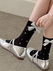 Lbsfy Women's Socks Spring Summer Thin Transparent Glass Wire Socks New Ballet-style Fashion Socks Long Tube Pile Socks Lace Wholesale