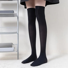 Lbsfy 1/3pairs Lolita Sexy Nylon Women Stockings Cute JK Black White Long Socks Over Knee Thigh High Socks Women Compression Socks