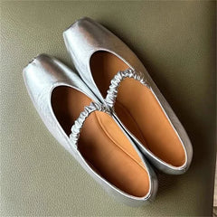 LBSFY -Spring Fashion Round Toe Mary Jane Women's Flat Shoes Concise Ladies Street Style Elegant Casual Mules Shoes