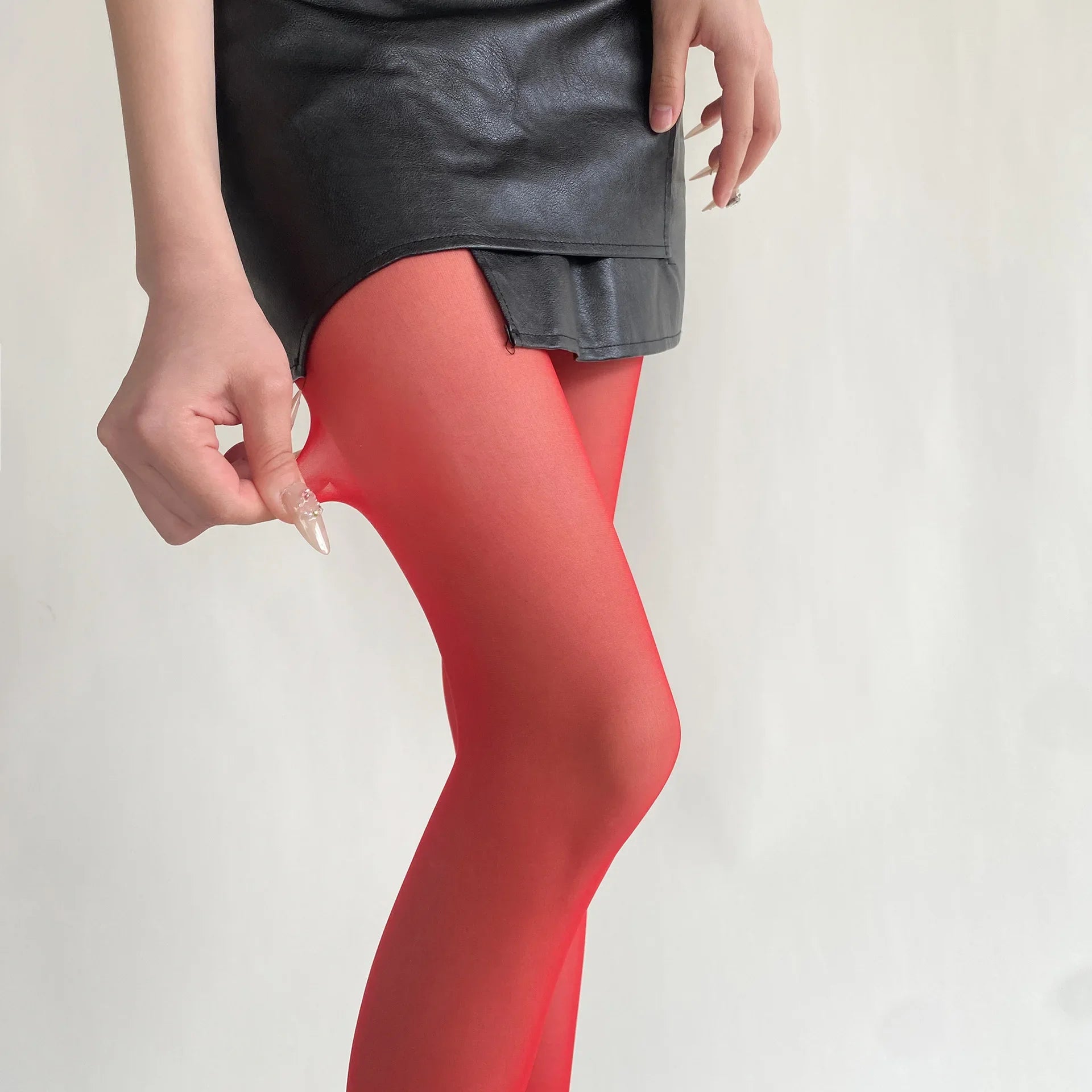 Lbsfy Blue Green Ultra-thin Nylon Thigh High Stockings Pantyhoses Women Sexy Women Tights Velvet Sexy Lingeries Hosiery Body Stockings
