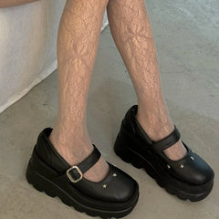 Lbsfy Sexy Elegant High Fishnet Tights Vintage Butterfly Jacquard Mesh Pantyhose Girls Sexy Hollowed Out Nylon Long Stockings Women