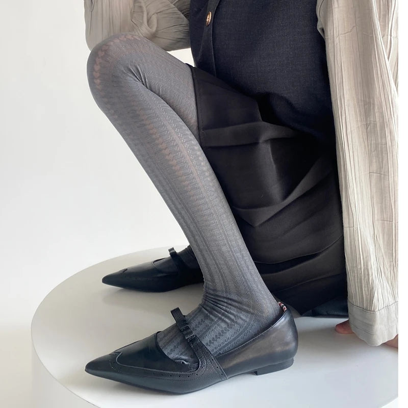 Lbsfy Solid Pantyhose Woman Winter Autumn Fashion Sexy Stockings Breathable Comfortable Leggings Elegant Purple Brown White Black Red
